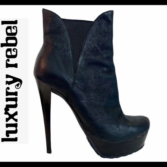 Luxury Rebel Yassa high heel stiletto ankle bootie - Picture 1 of 11